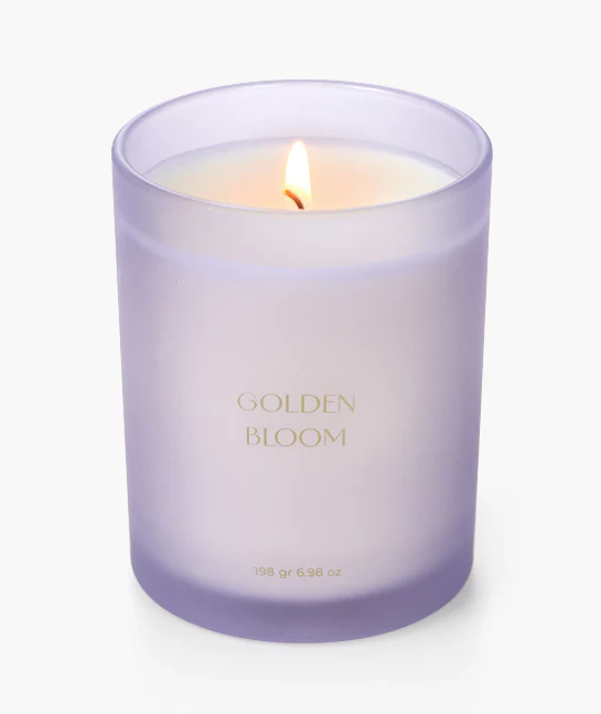 Golden Bloom Scented Candle - 198 g - Image 2
