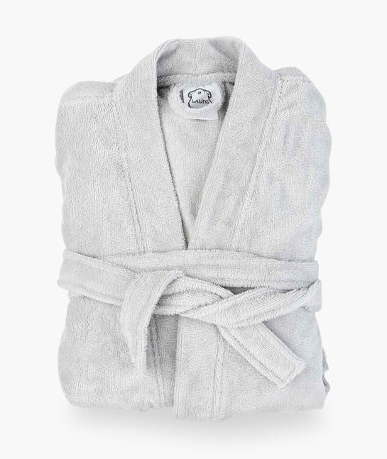 Grey Cozy Bath Robe