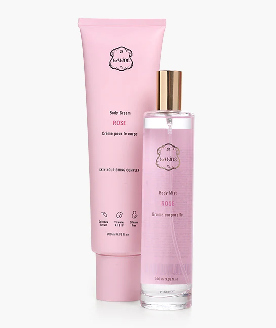Rose Cream & Mist Small Gift Set - Image 2