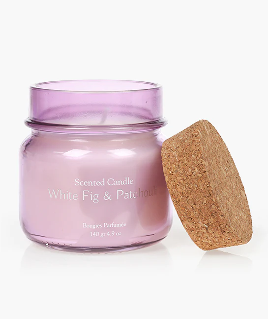White Fig & Patchouli Scented Candle - 140 g