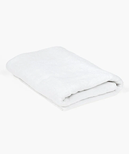 White Organic Cotton Bath Towel