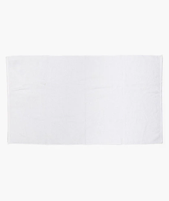 White Organic Cotton Bath Towel - Image 2